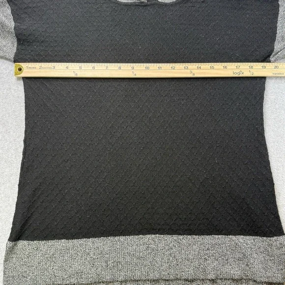 Smartwool Women's Hoodie Small Black Gray Long Sleeve Wool Blend Pullover - Picture 6 of 11